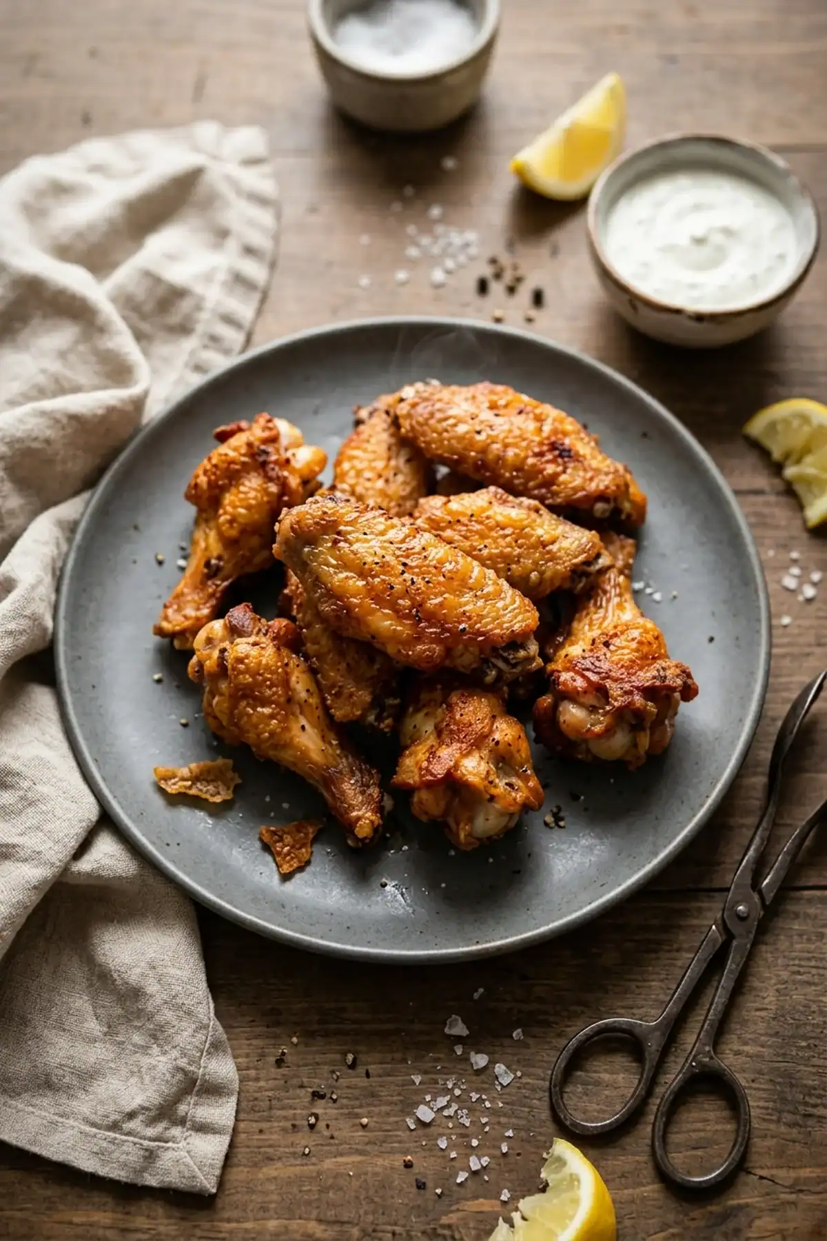 Extra knusprige Chicken Wings aus dem Airfryer