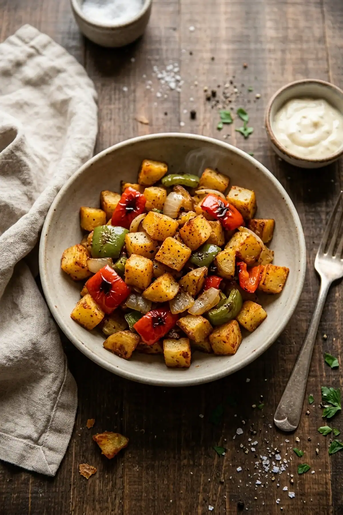 Knusprige Frühstückskartoffeln aus dem Airfryer