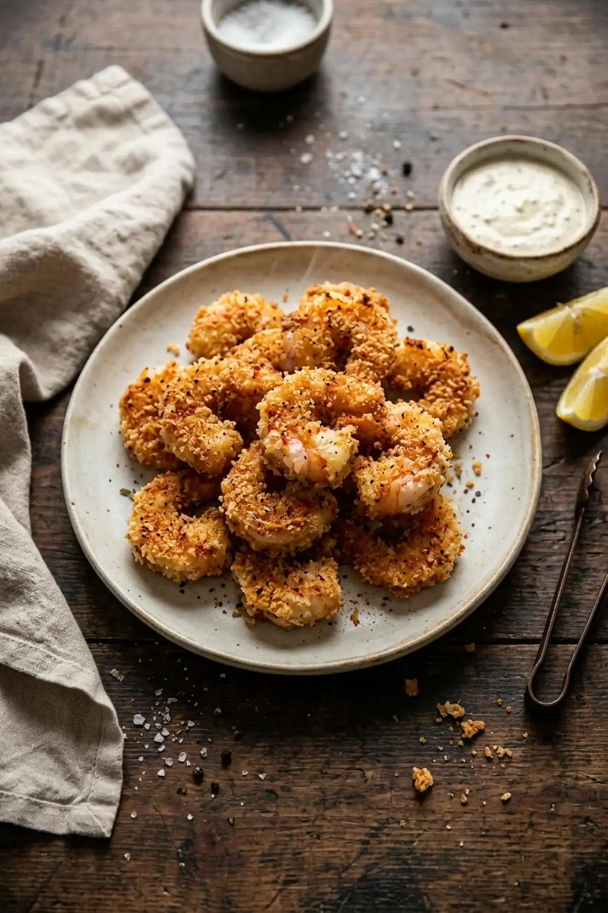 Knusprige Garnelen aus dem Airfryer