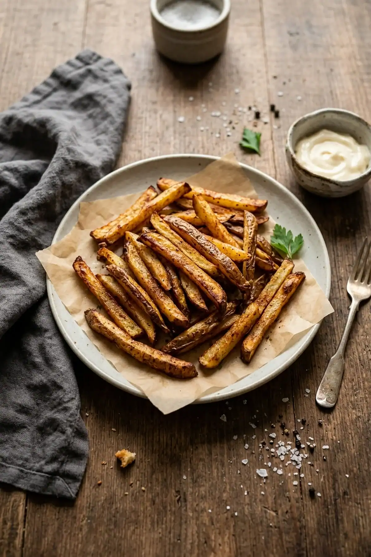 Knusprige Pommes aus dem Airfryer