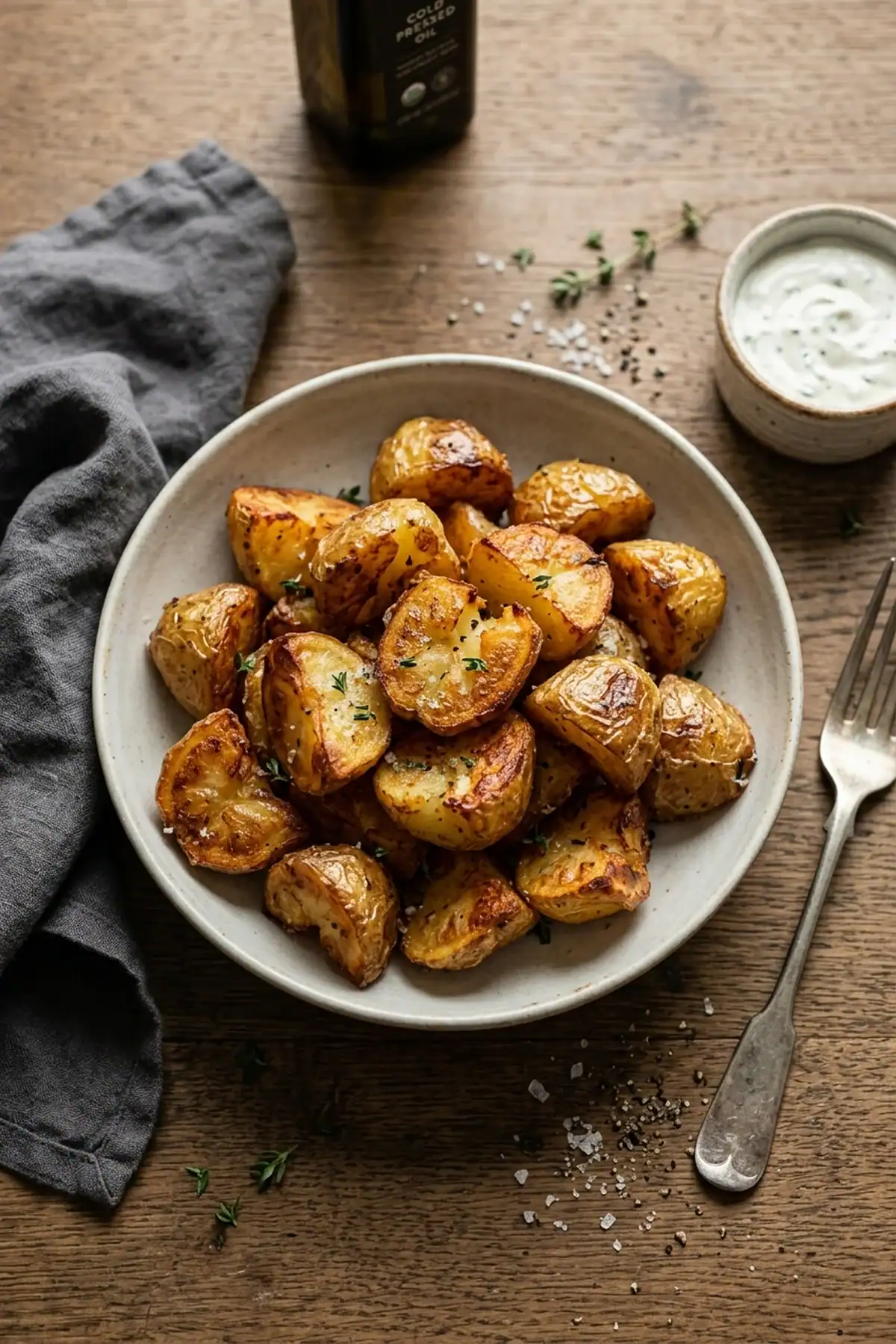 Knusprige Röstkartoffeln aus dem Airfryer