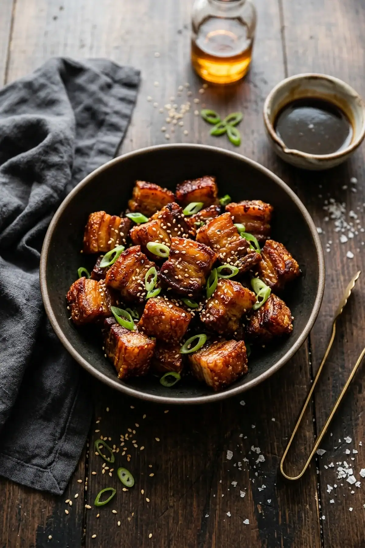 Knuspriger Schweinebauch aus dem Airfryer