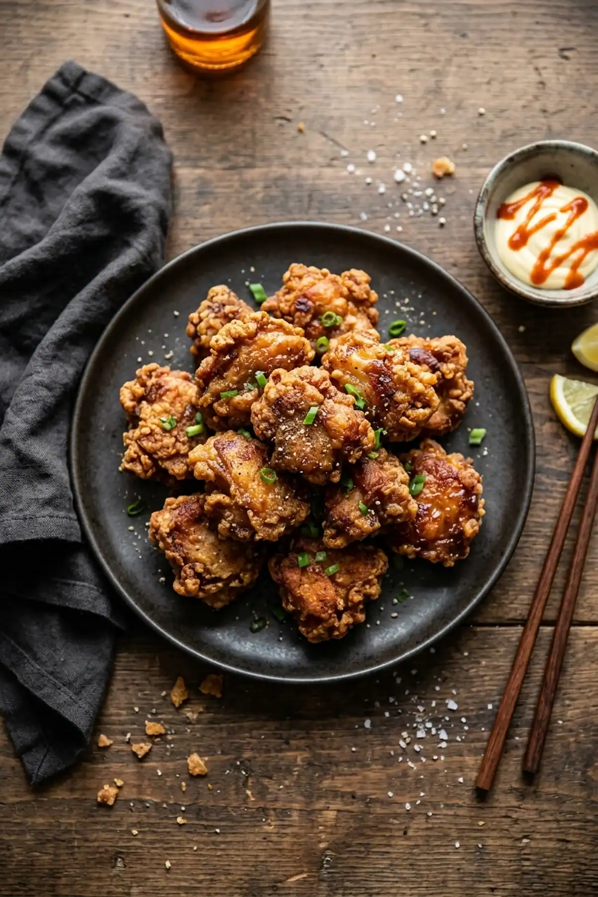 Knuspriges Chicken Karaage aus dem Airfryer