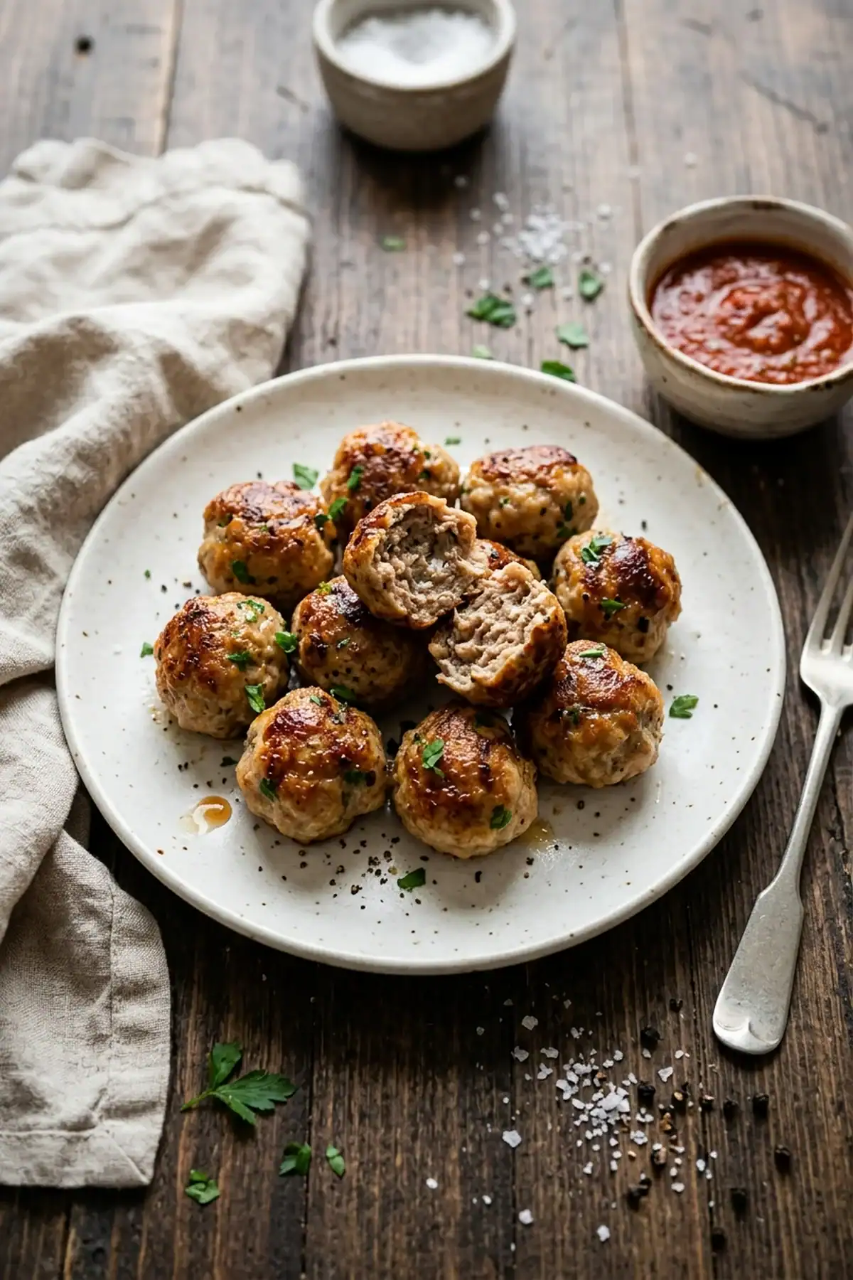 Saftige Fleischbällchen aus dem Airfryer