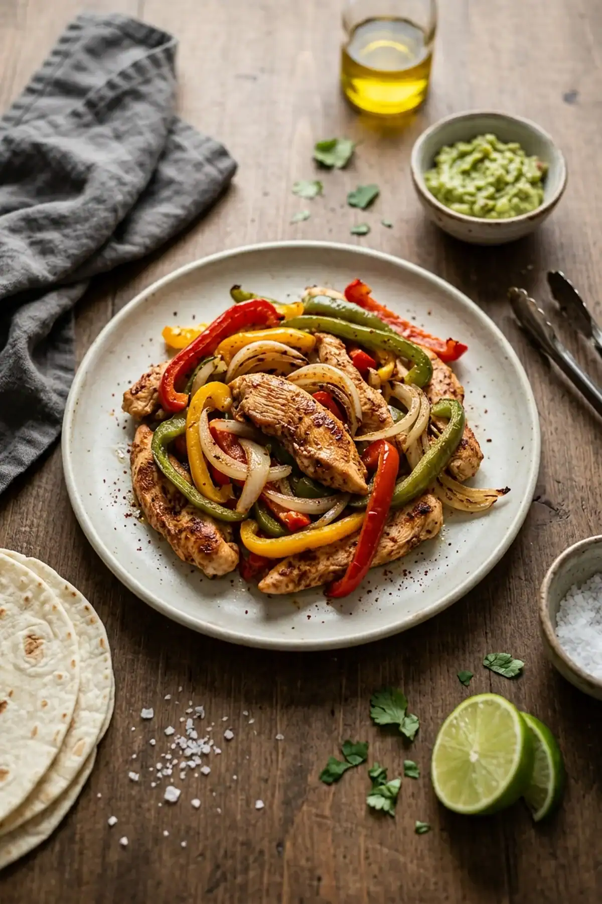 Saftige Hähnchen-Fajitas aus dem Airfryer