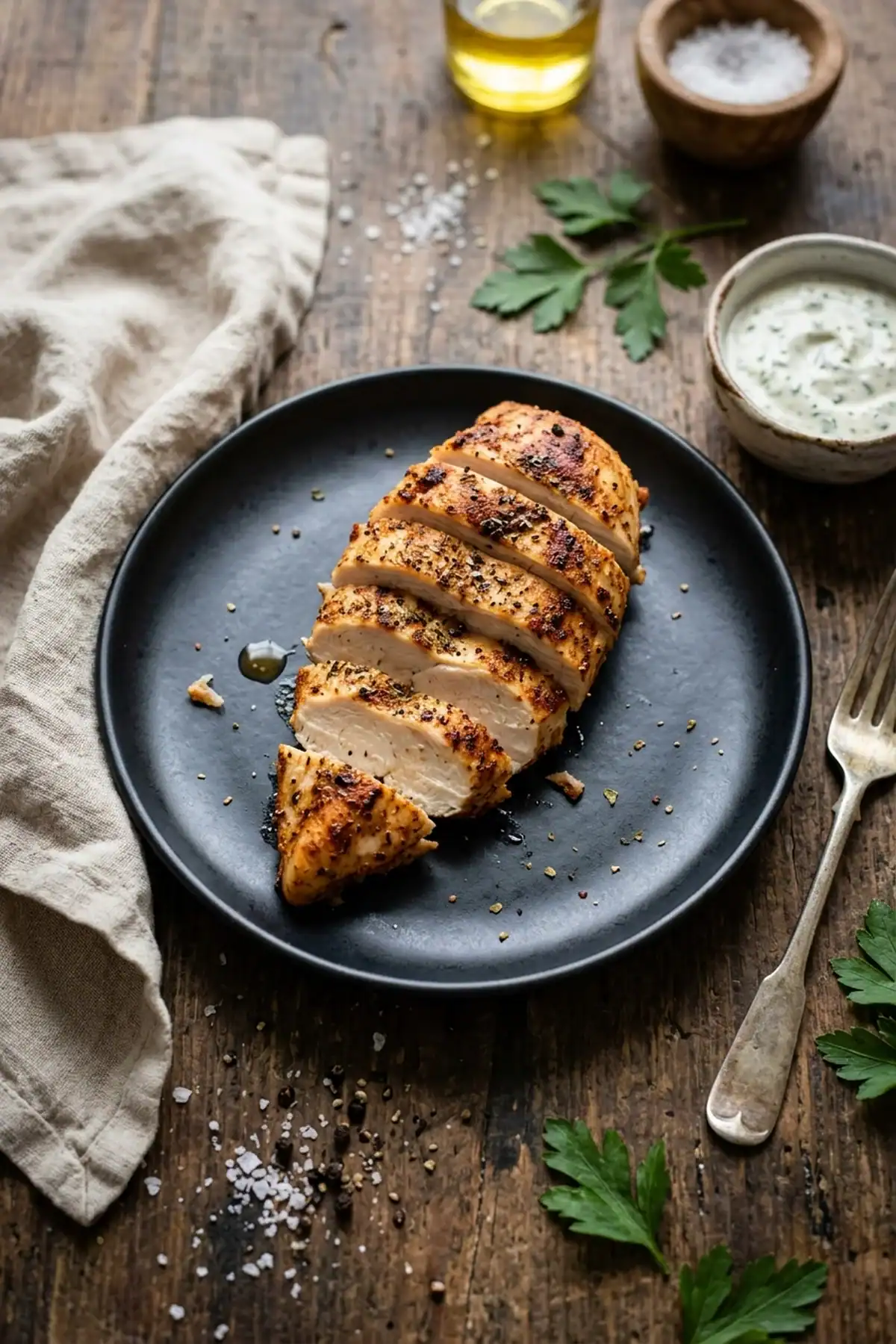 Saftige Hähnchenbrust aus dem Airfryer