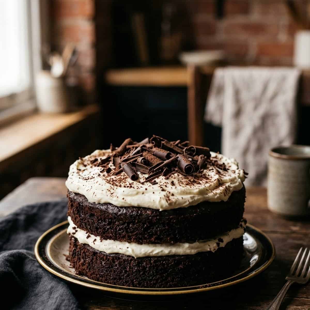 Saftige Schoko-Stout-Torte mit samtigem Frischkäse-Frosting